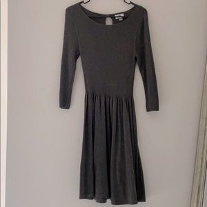 Gray Sweater Dress